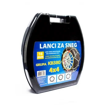 SkyCar lanci za sneg KB380 4x4 16mm